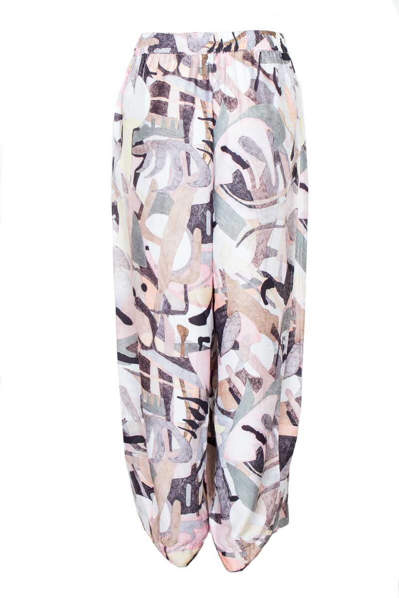 Grizas Pink Silk 3492 Trousers