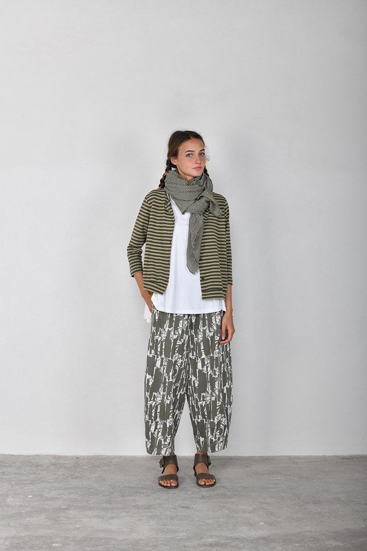 Mama B Bianco Trousers Timo
