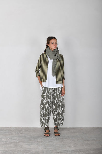 Mama B Bianco Trousers Timo
