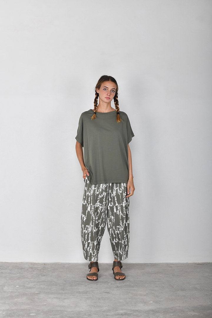 Mama B Bianco Trousers Timo