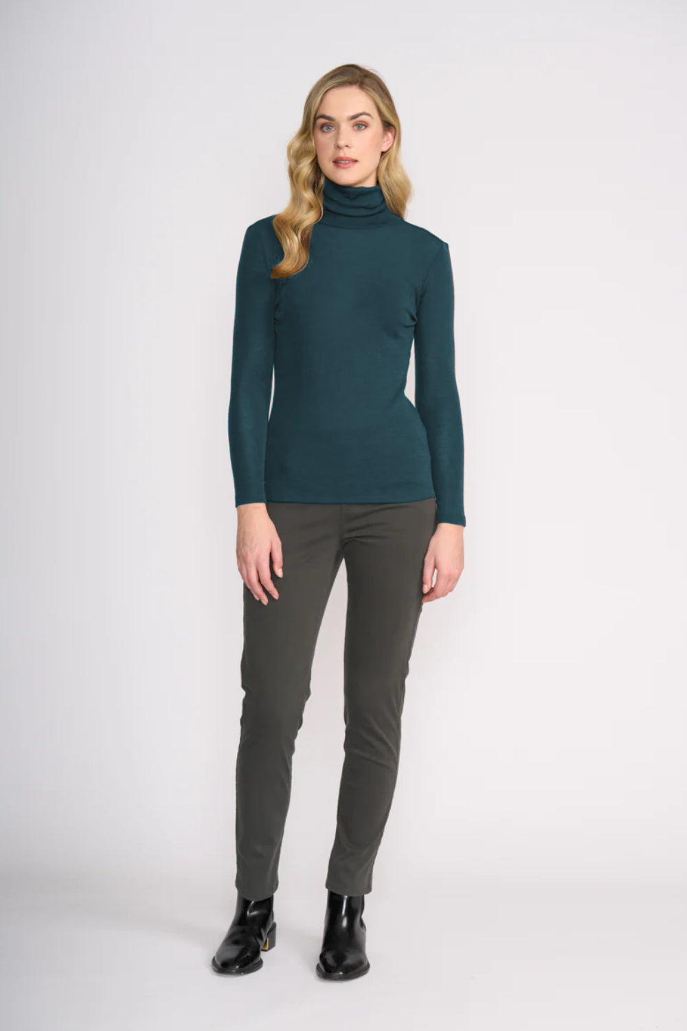Fine Merino Polo Top