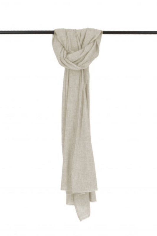 Cashmere & Wool Plain Scarf