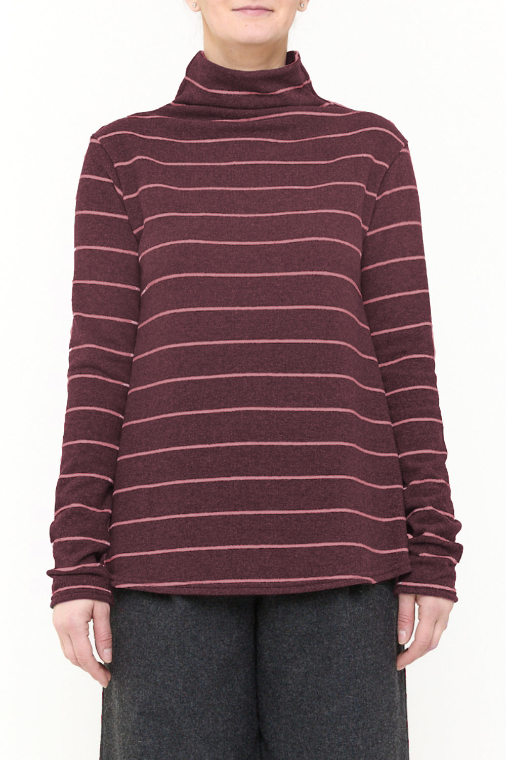 Flared Funnel Neck Riga Sweater