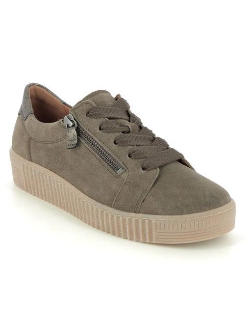 Gabor Shoes Wisdom Trainer Taupe