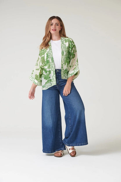 Giant Willow Print Kimono