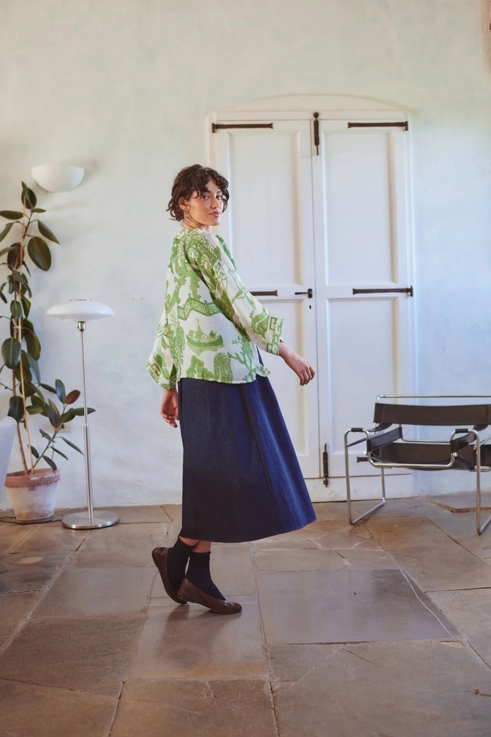 Giant Willow Print Kimono