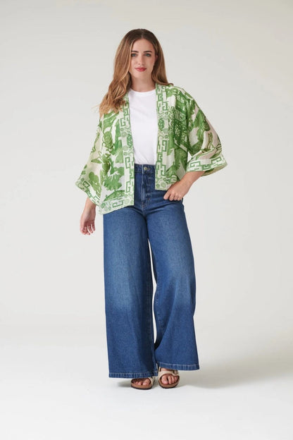 Giant Willow Print Kimono