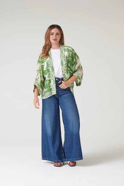 Giant Willow Print Kimono