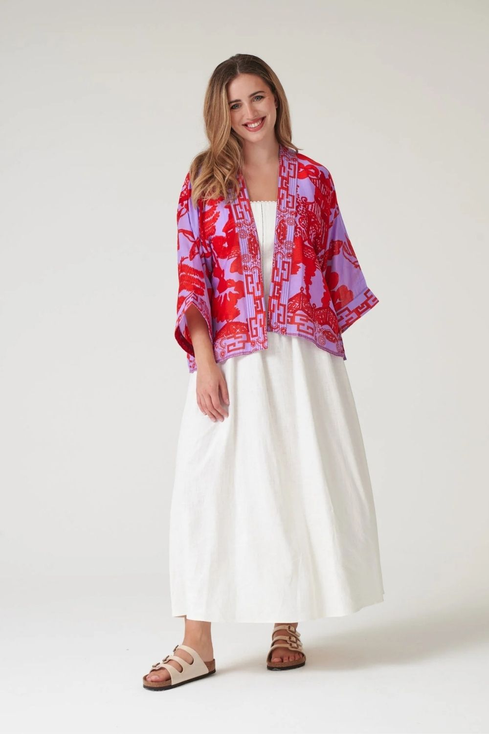 Giant Willow Print Kimono