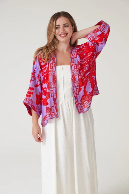Giant Willow Print Kimono