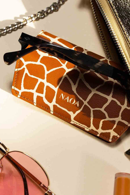 Apple Leather Slim Glasses Case