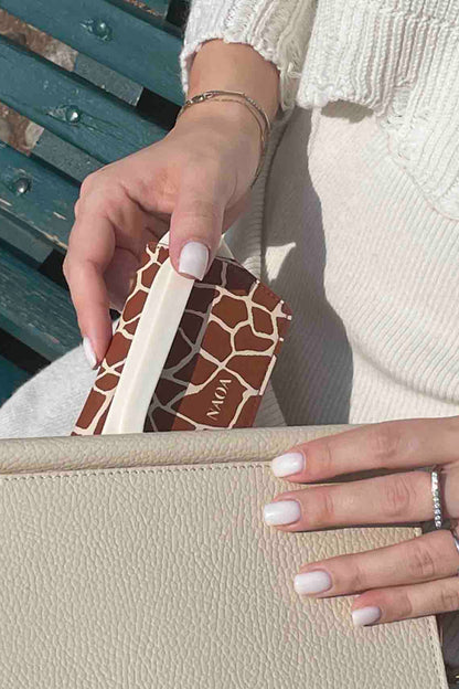 Apple Leather Slim Glasses Case