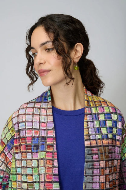 Coloured Glass Tiles Jersey Jacket