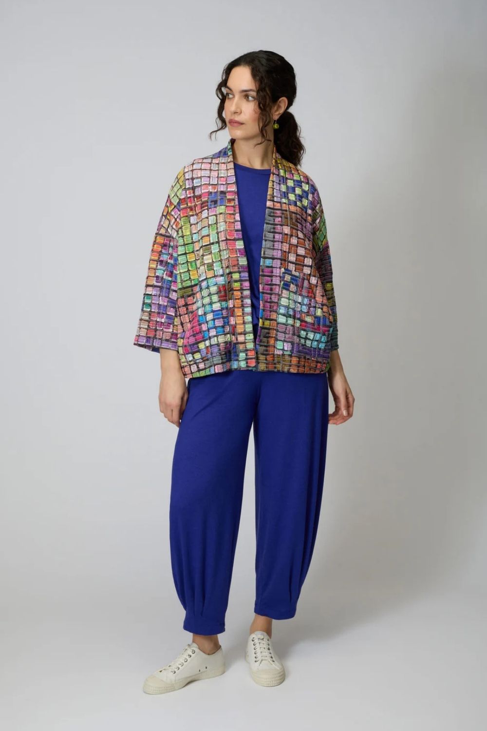 Coloured Glass Tiles Jersey Jacket