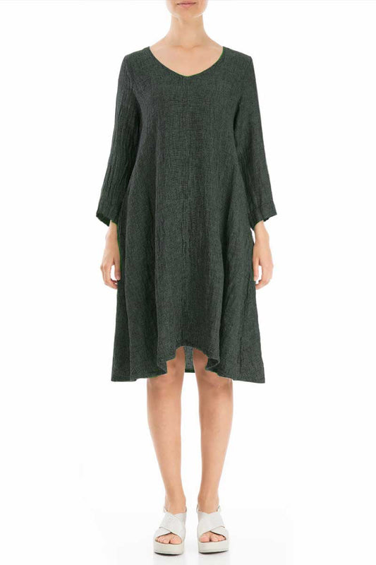 Grizas Floaty 9902 Dress Melange Green