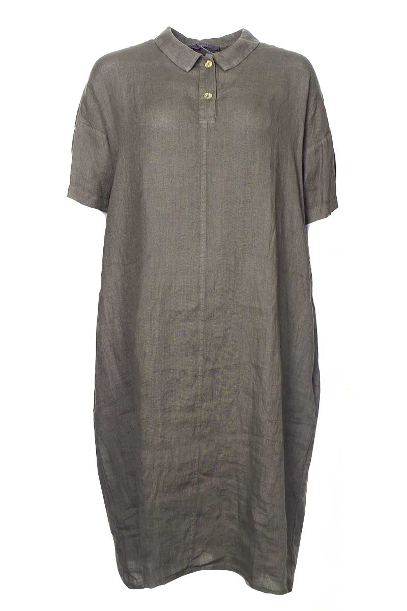 Neirami Maxi Shirt Dress Alligator