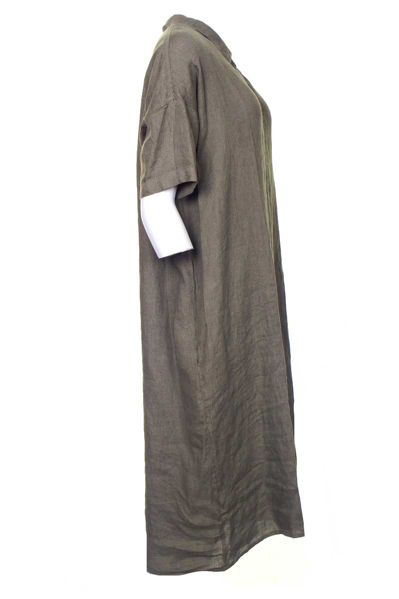 Neirami Maxi Shirt Dress Alligator
