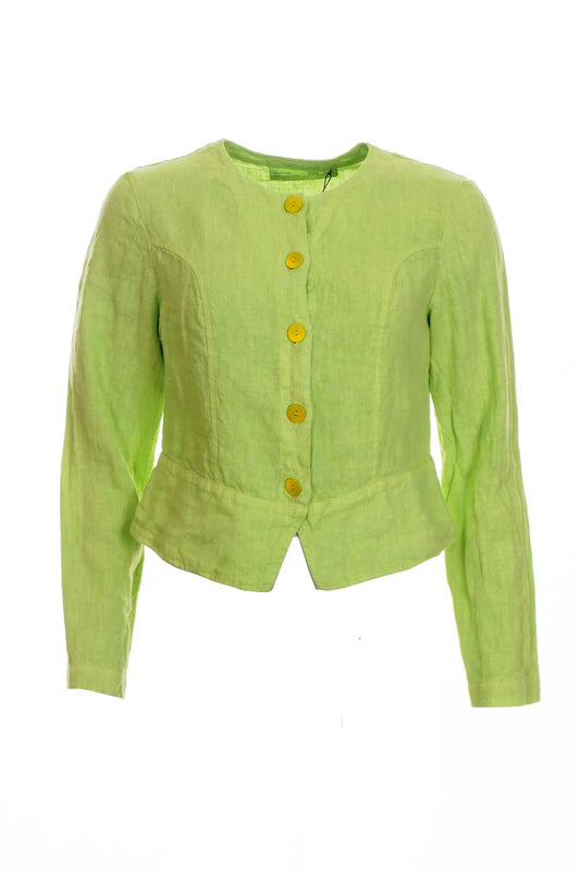 Grizas Linen 71181 Jacket Lime