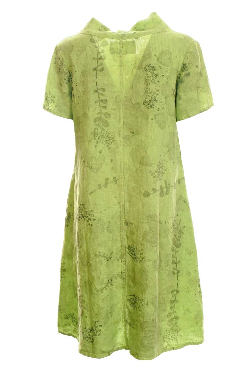 Grizas Linen 9152115 Dress Green