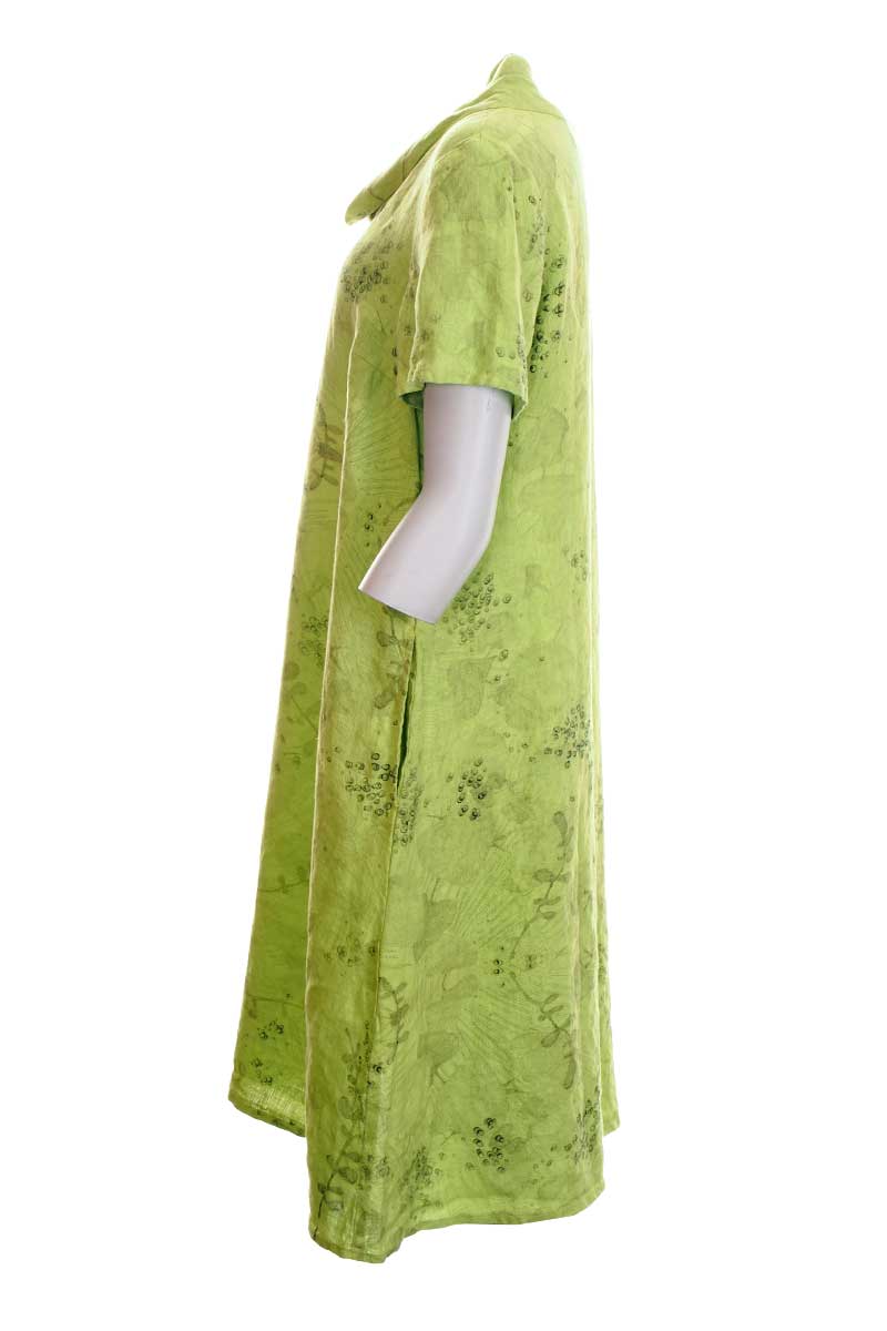 Grizas Linen 9152115 Dress Green