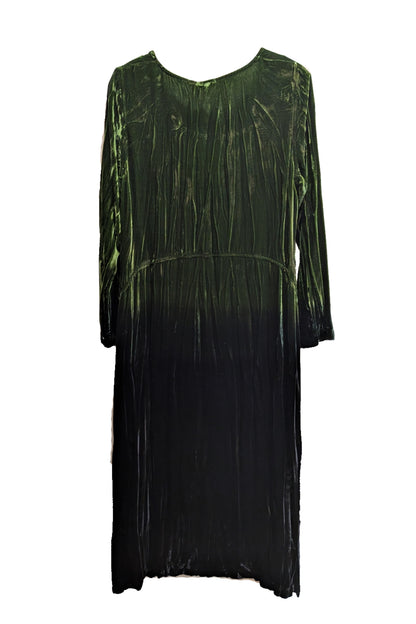 Ombre Silk Velvet 91052 Dress