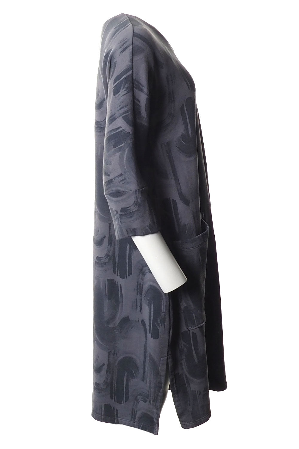 Grizas Single Pocket 52377 Cotton Tunic Grey Grey