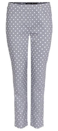 Robell Bella 09 68cm Trousers Grey Spot Grey