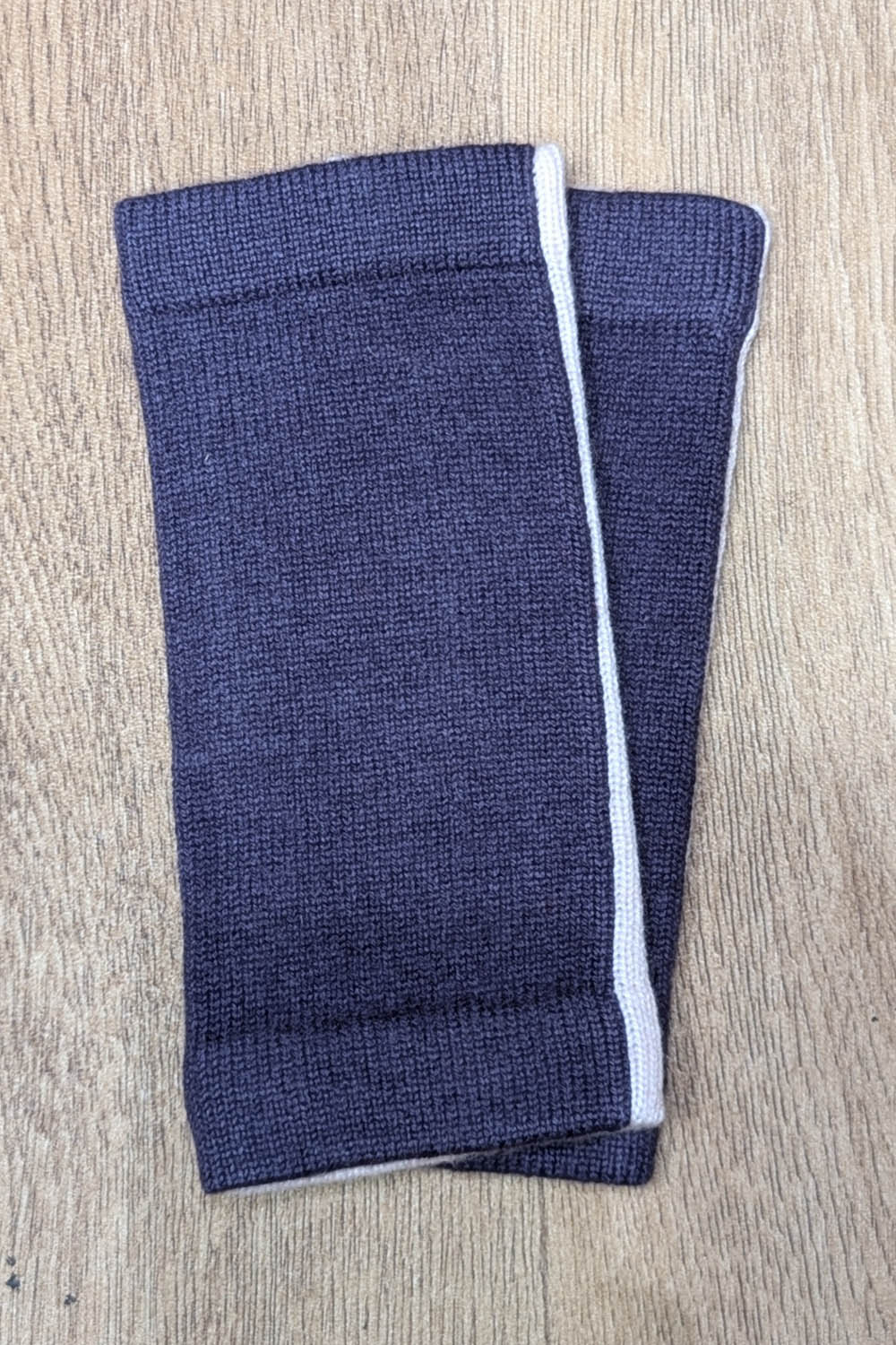 Duo Tone Cashmere Wrist Warmers
