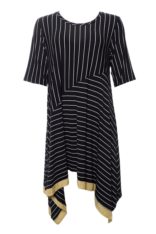 Luukaa Focus Tunic Dress Black