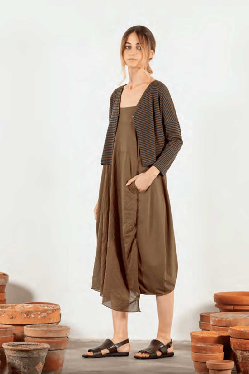 Mama B Ida Cardigan Blue Liquorice