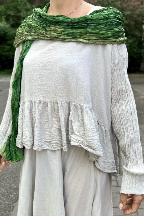 Privatsachen Bauchlos Shirt Schnee White