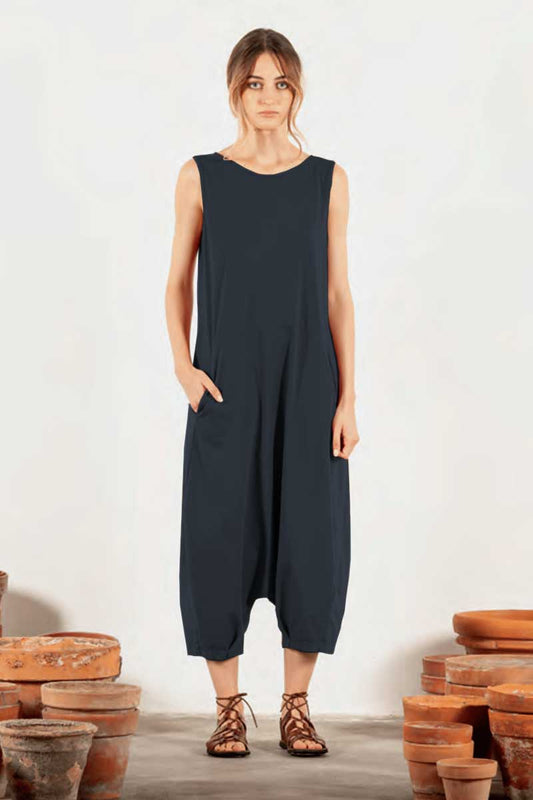 Mama B Ios Jumpsuit Blue