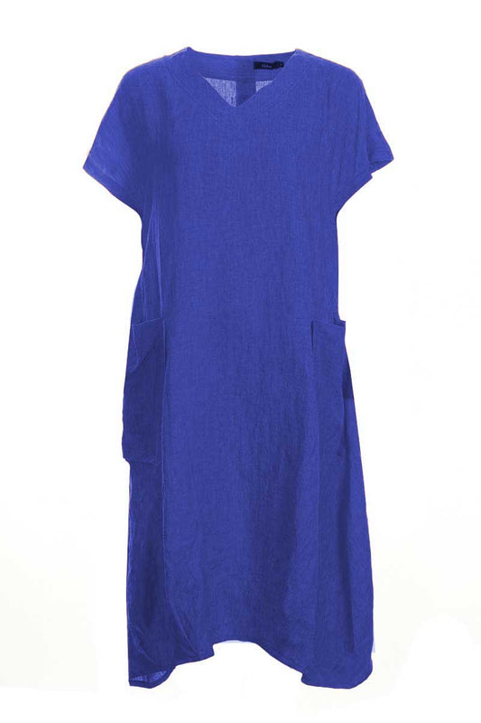 Ralston Iris Dress Ocean Blue