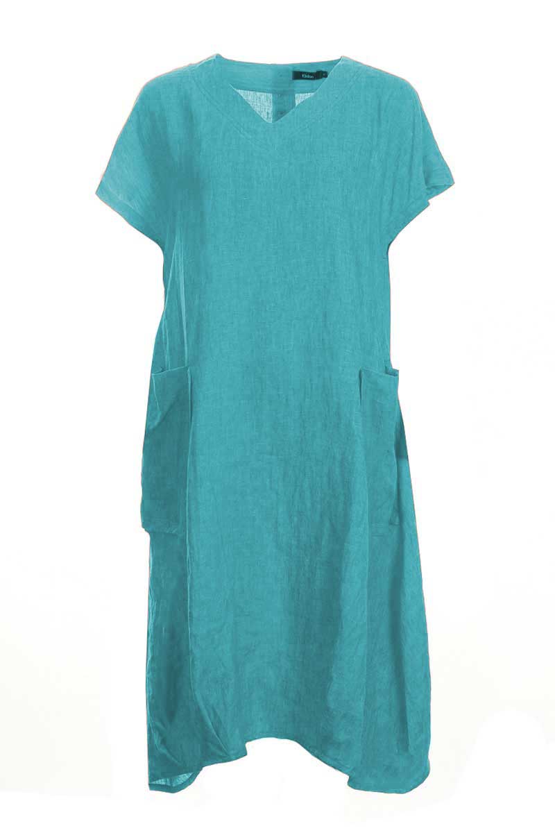Ralston Iris Dress Atoll Blue