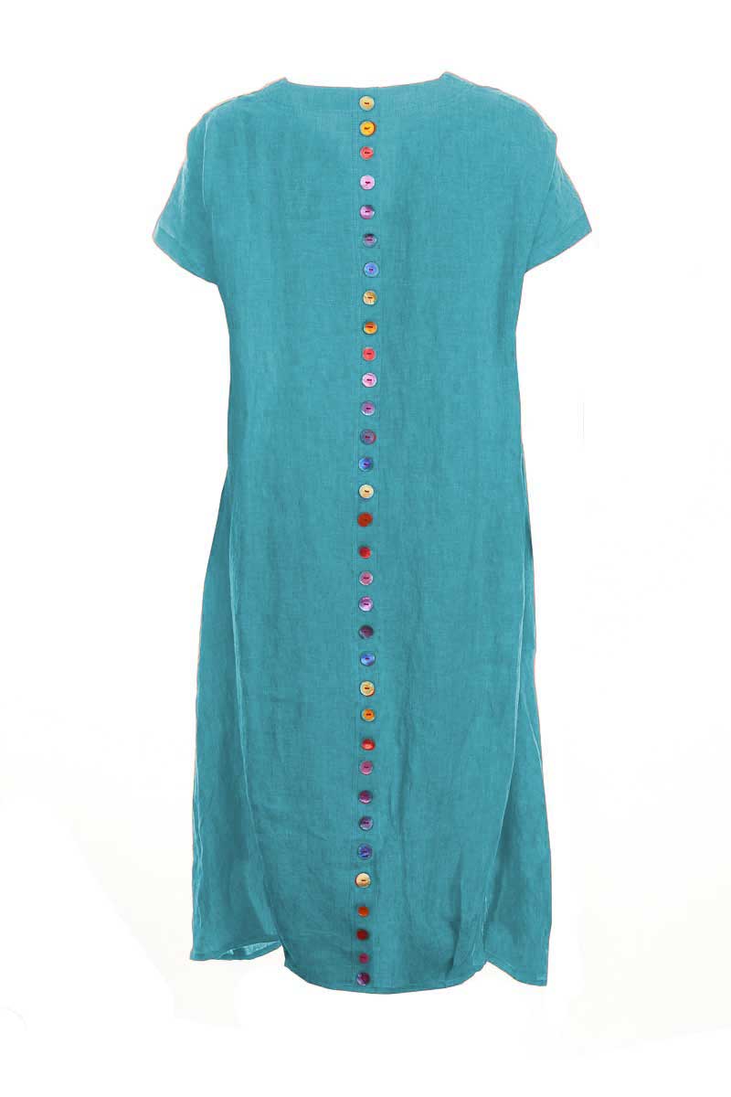 Ralston Iris Dress Atoll Blue