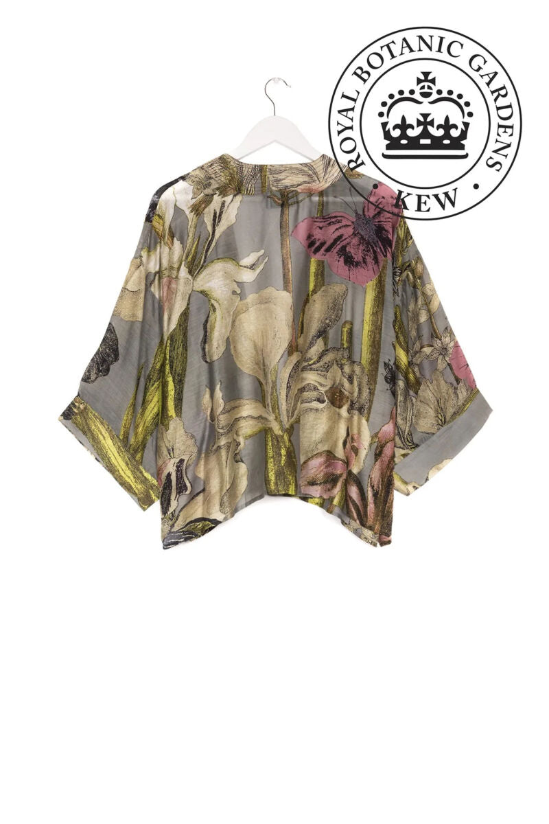One Hundred Stars Iris Kimono Grey