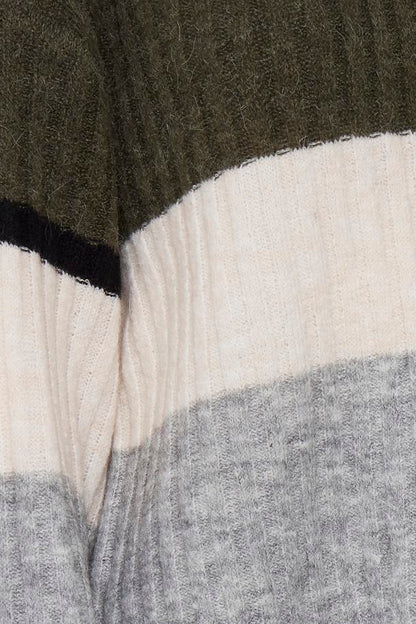Ichi Amara Jumper Ivy Green