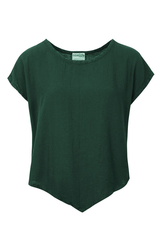 OneLife Grace Top Juniper Green