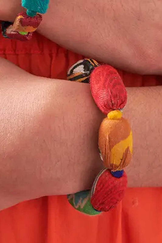 Kantha Kaleidoscope Bracelet