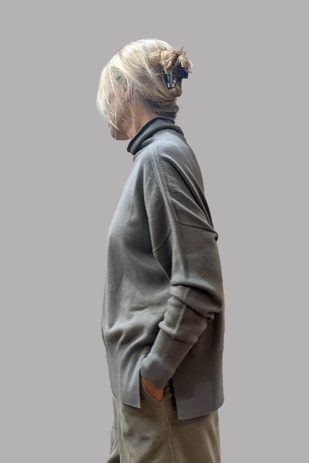 Fine Knit Boxy Sweater