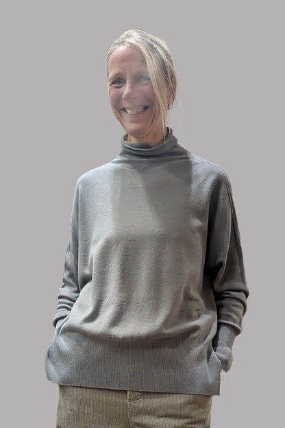 Fine Knit Boxy Sweater