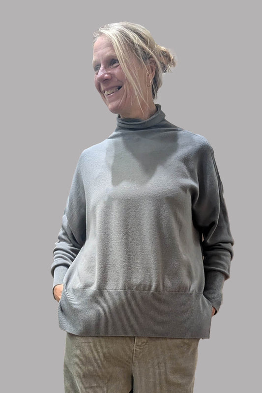 Fine Knit Boxy Sweater