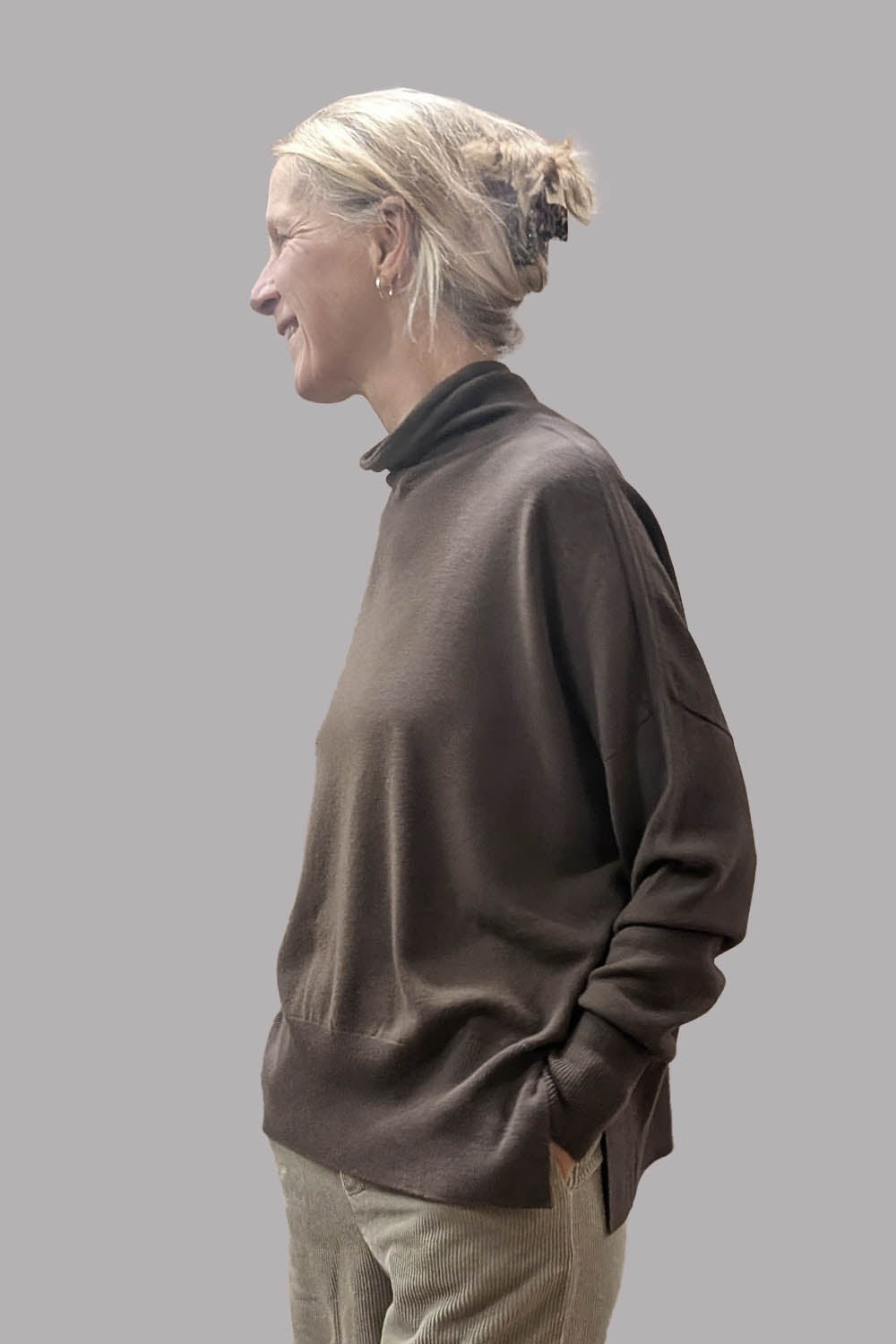 Fine Knit Boxy Sweater