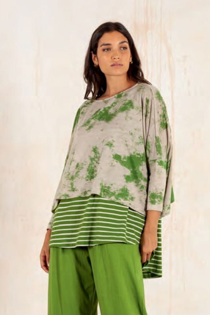 Mama B Kira LS Jumper Avocado Green