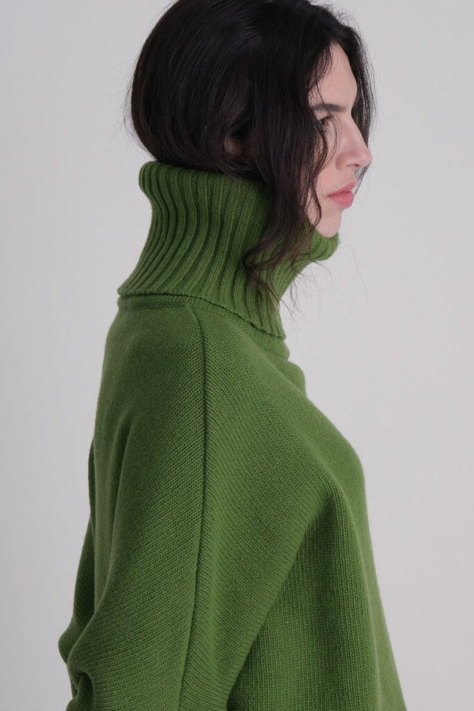 Bibico Thick Merino Wool Jumper Pistachio 