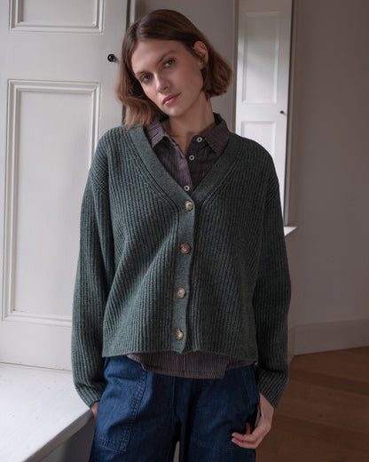 Amita Ribbed Cardigan