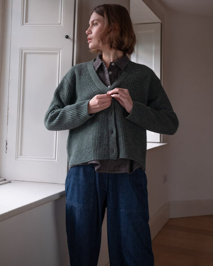 Amita Ribbed Cardigan