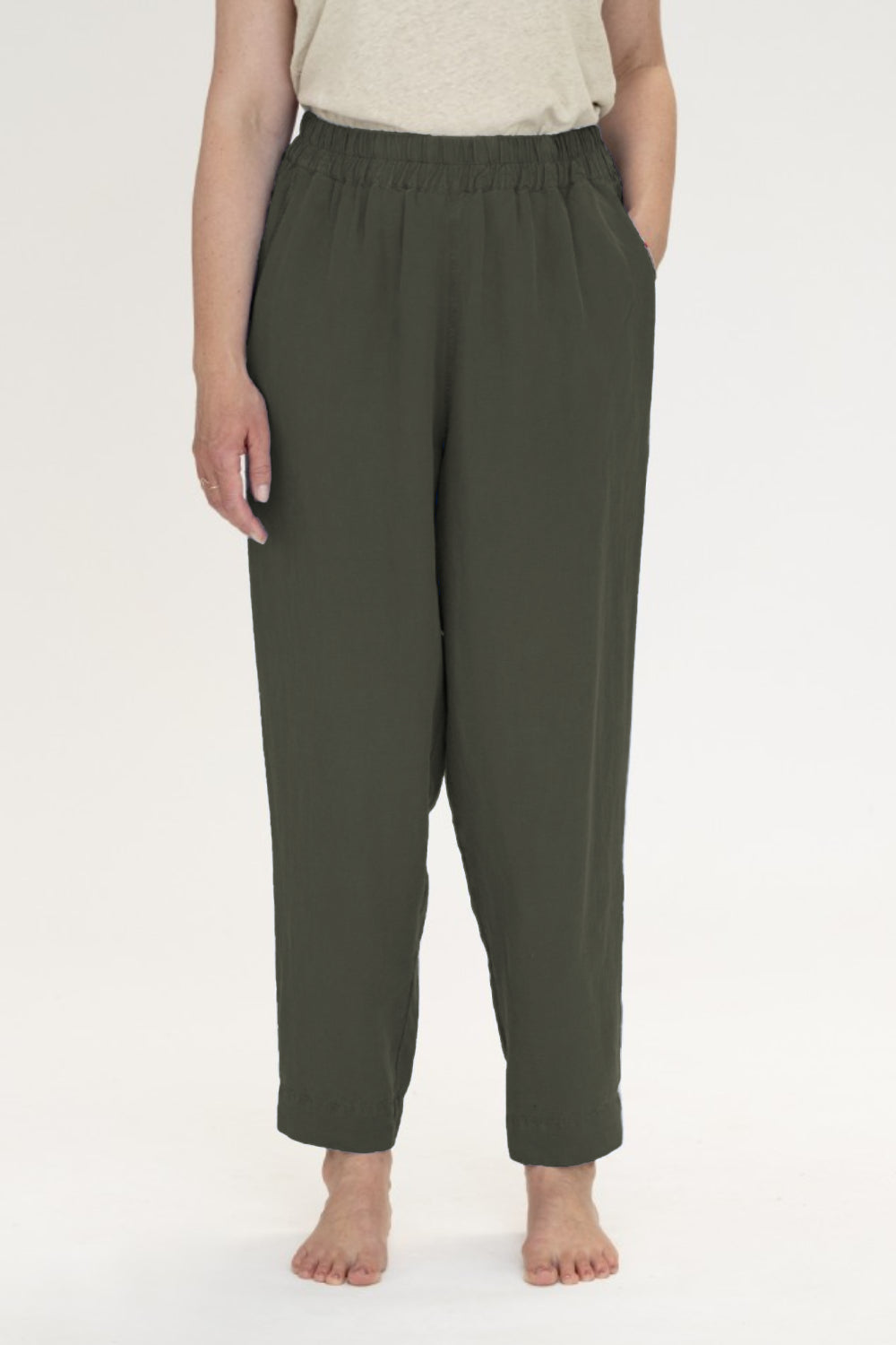 Laura Linen Mix Trousers