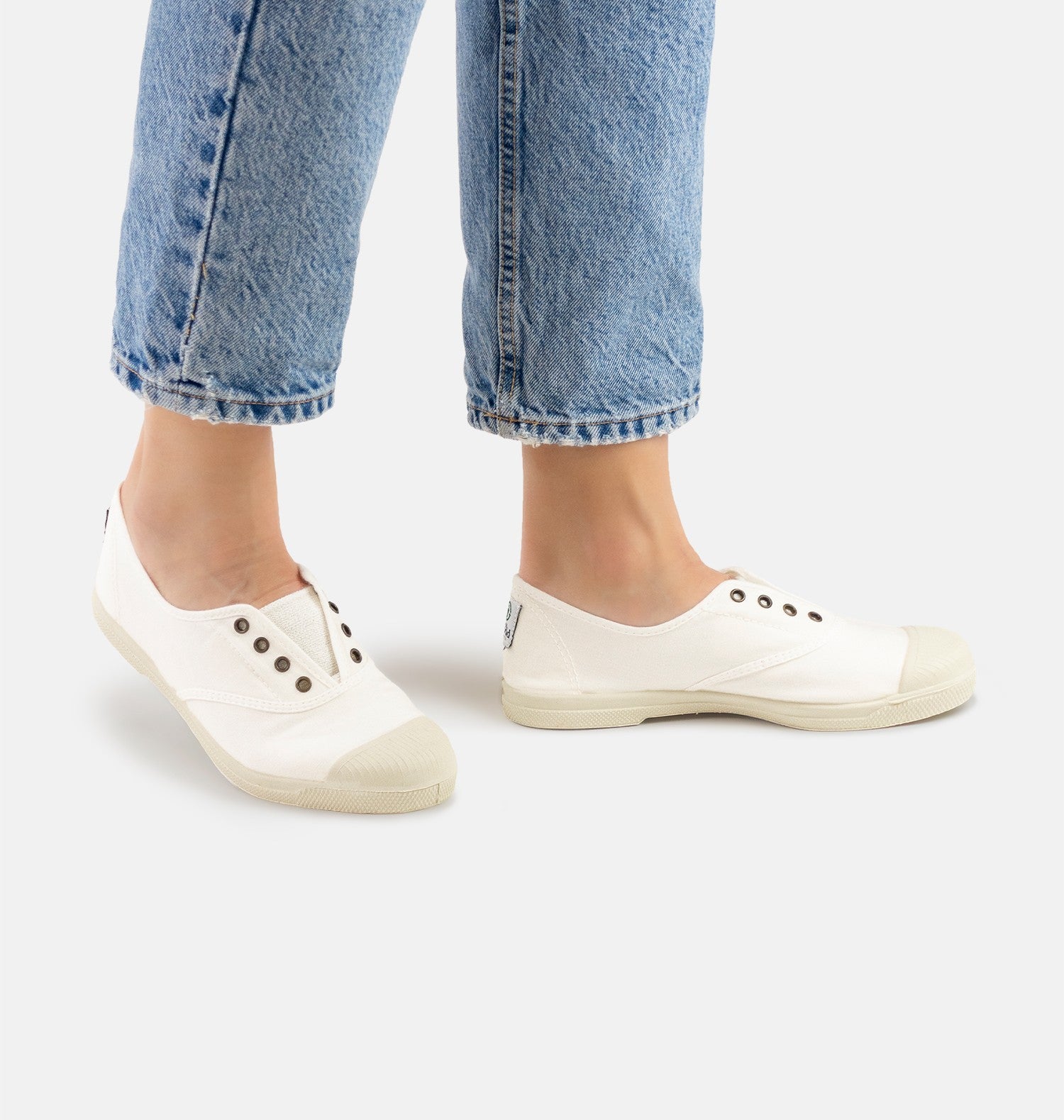 Natural World Lavanda Trainer Blanco