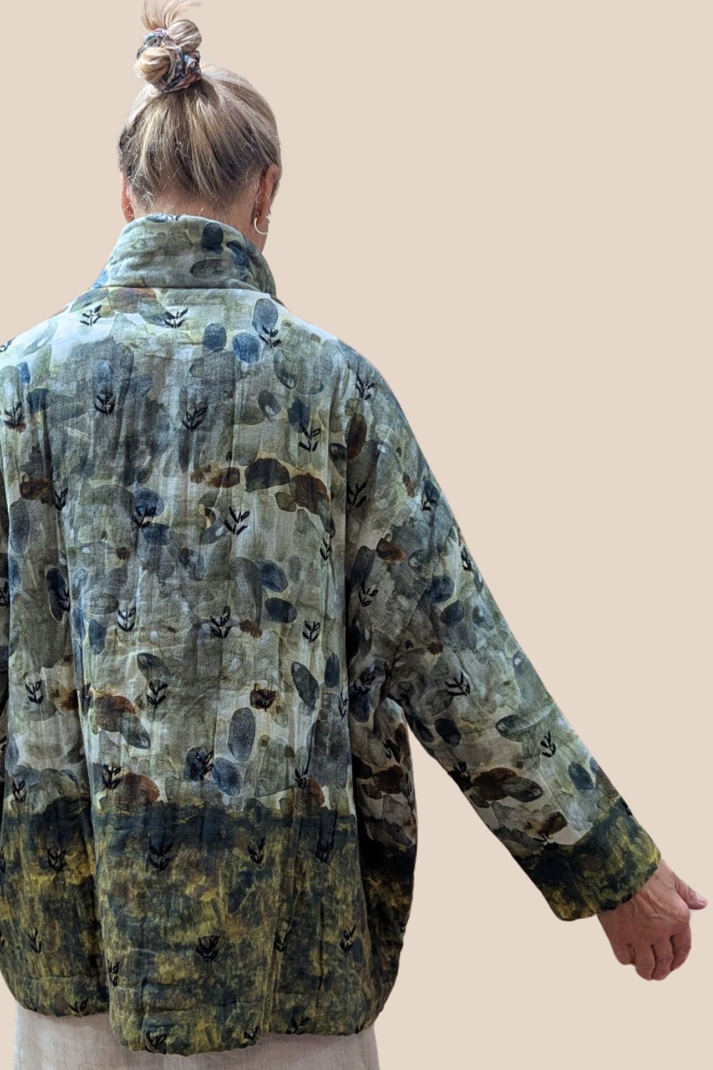 Sharol Cotton Leaf Jacket